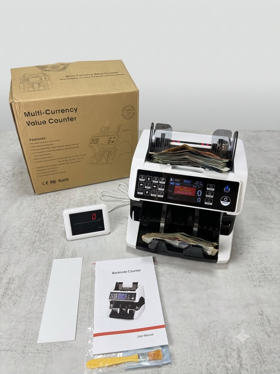 Multi-Currency Value Counting Machine EQ-920