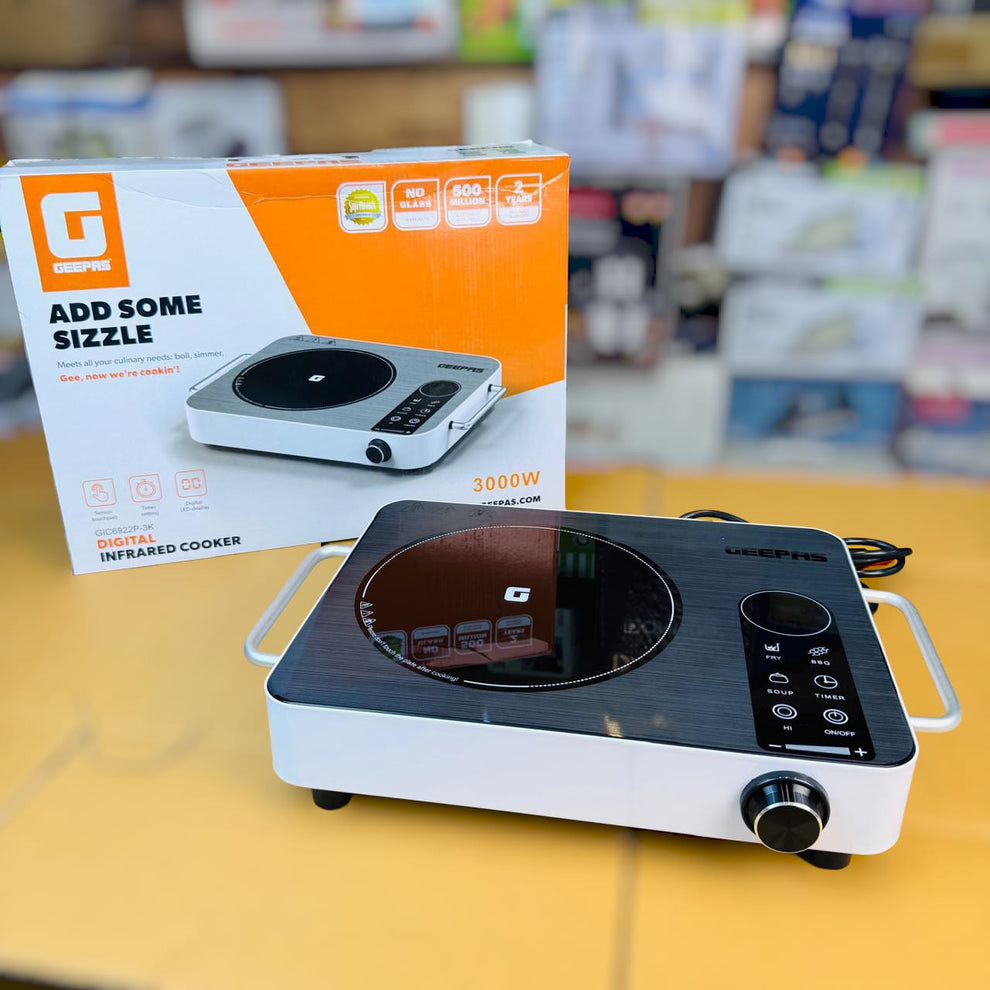 Geepas Digital hot plate Infrared Cooke