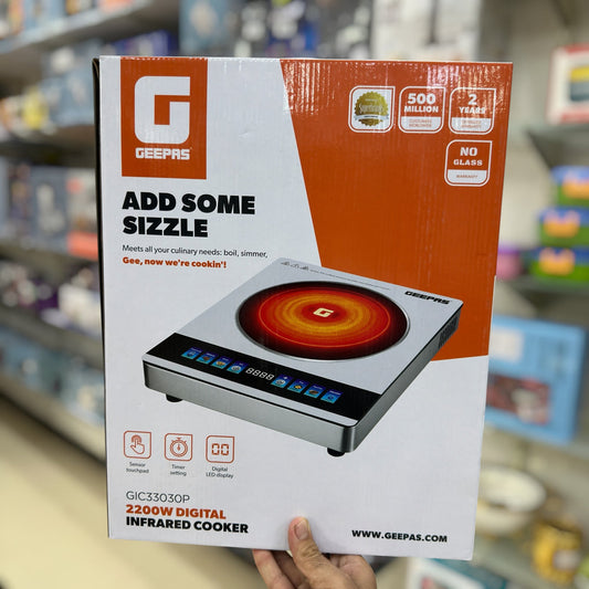Geepas Digital Infrared Hot Plate 33030
