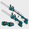 12-Inch Foldable Cordless Chainsaw with 2 Batteries