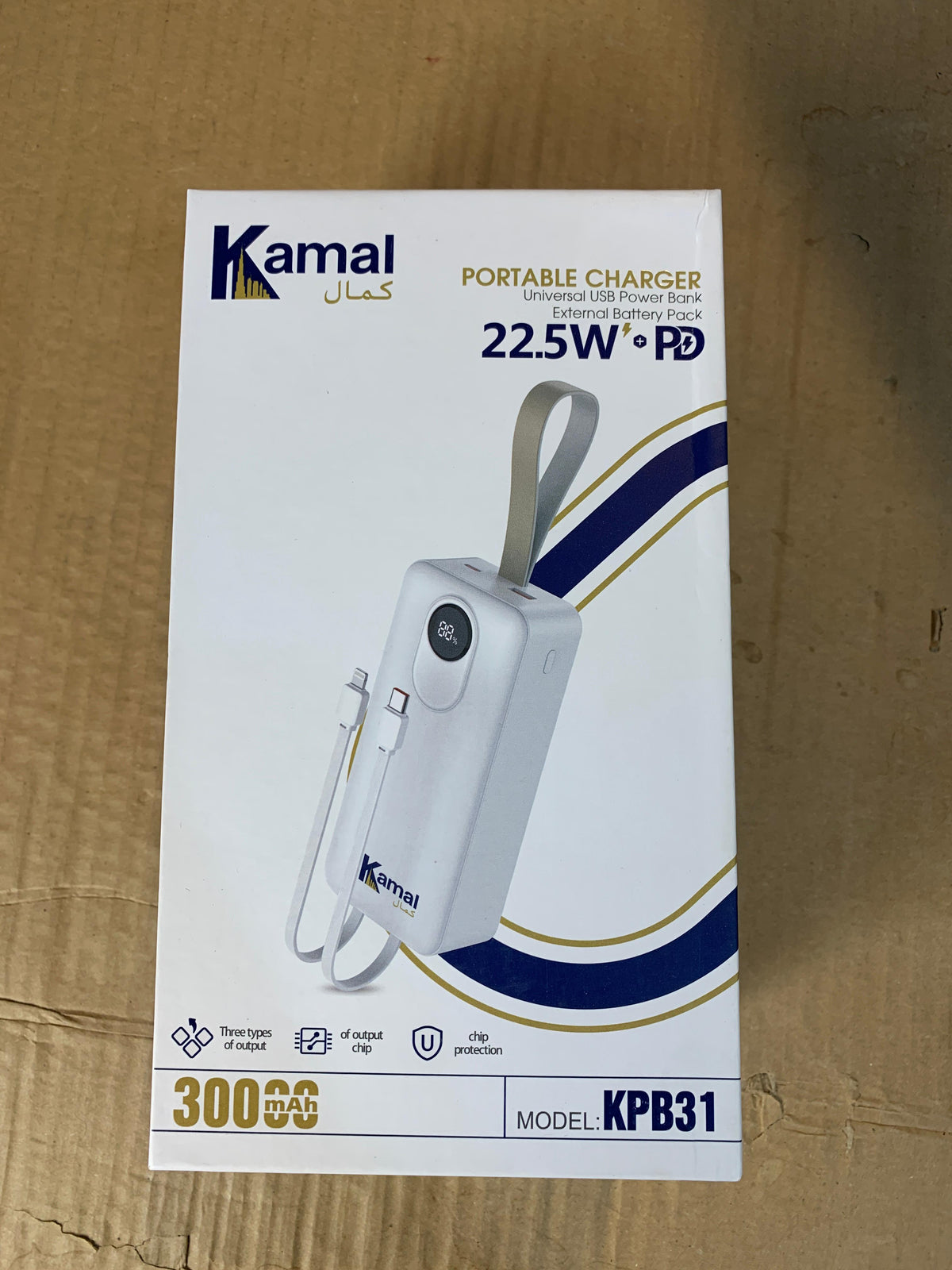 30000mAH Kamal Power Bank KPB31