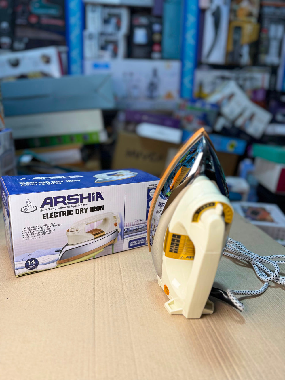 ARSHIA Electric Dry Iron AS2212-9033