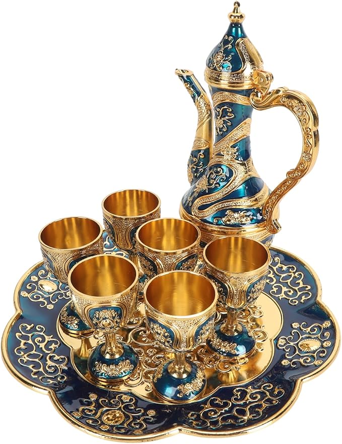 Vintage 8pcs Turkish Coffee Set