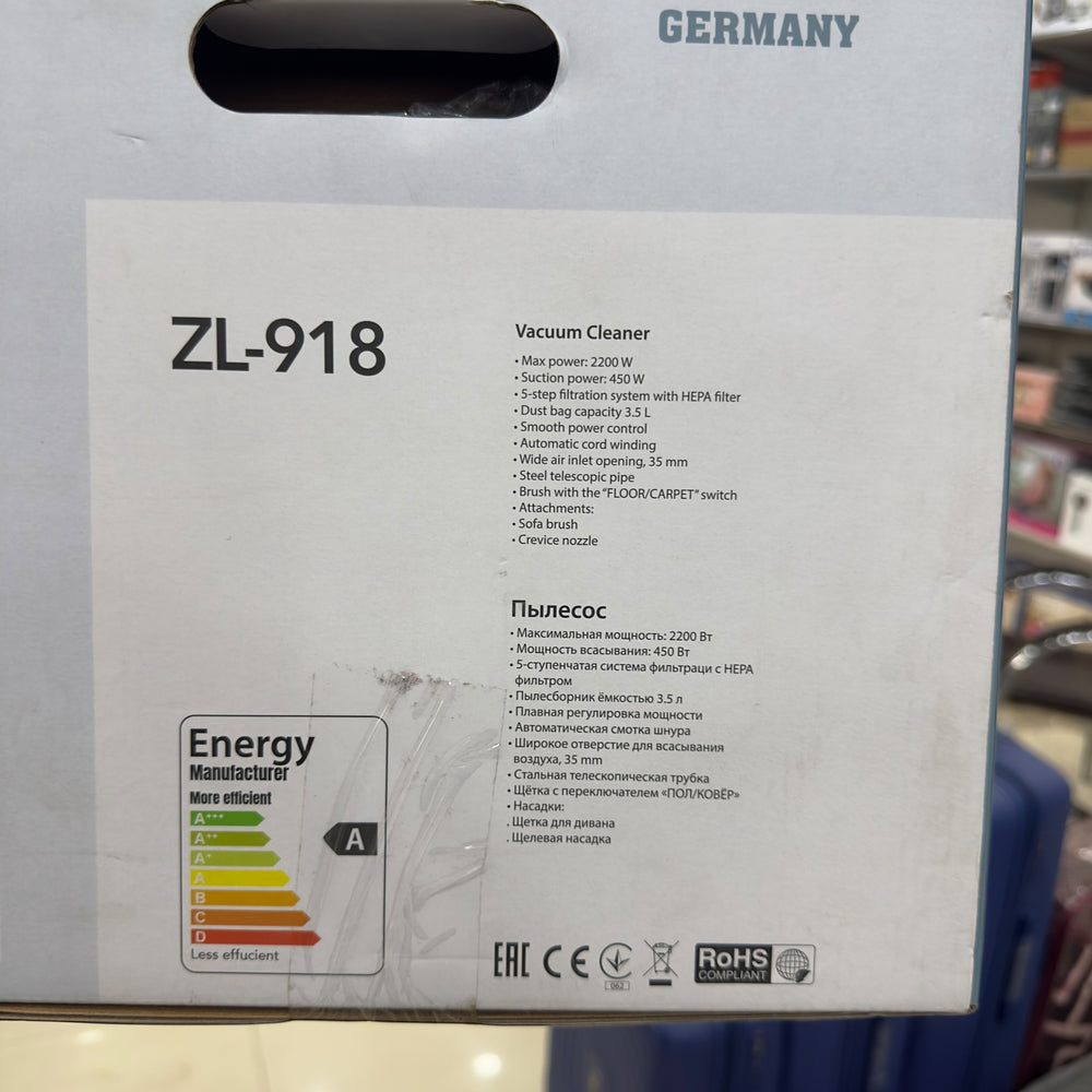 Uakeen Hepa Filter Vacuum Cleaner ZL-918
