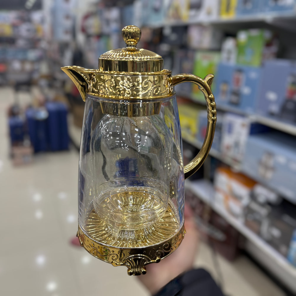 Double Glass Tea Pot 1000ml