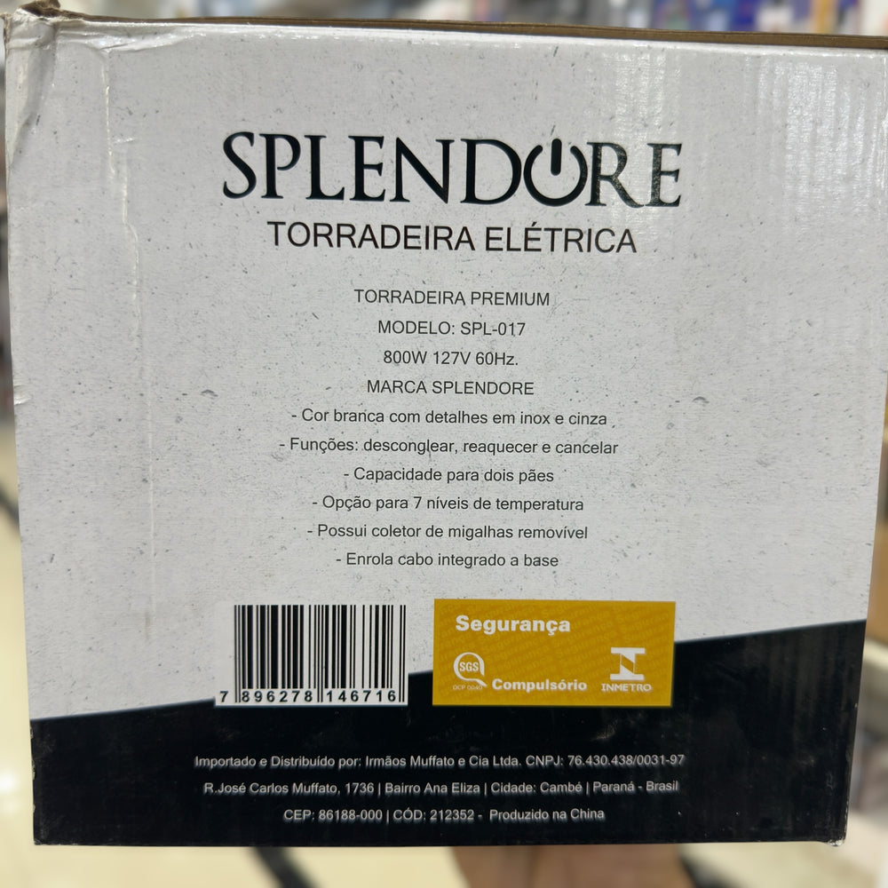 Splendore Pop-Up Electric Toaster SPL-017