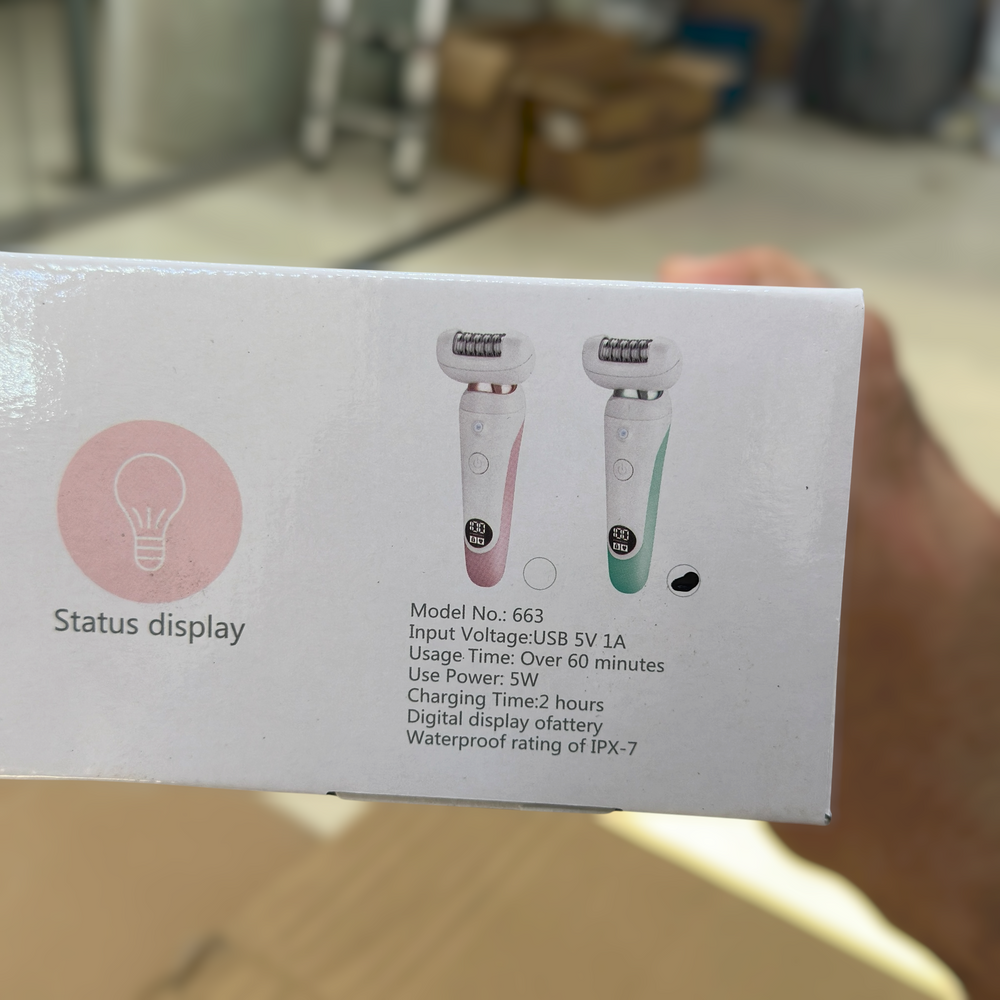 5 in 1 Washable Ladies Epilator Kit 663