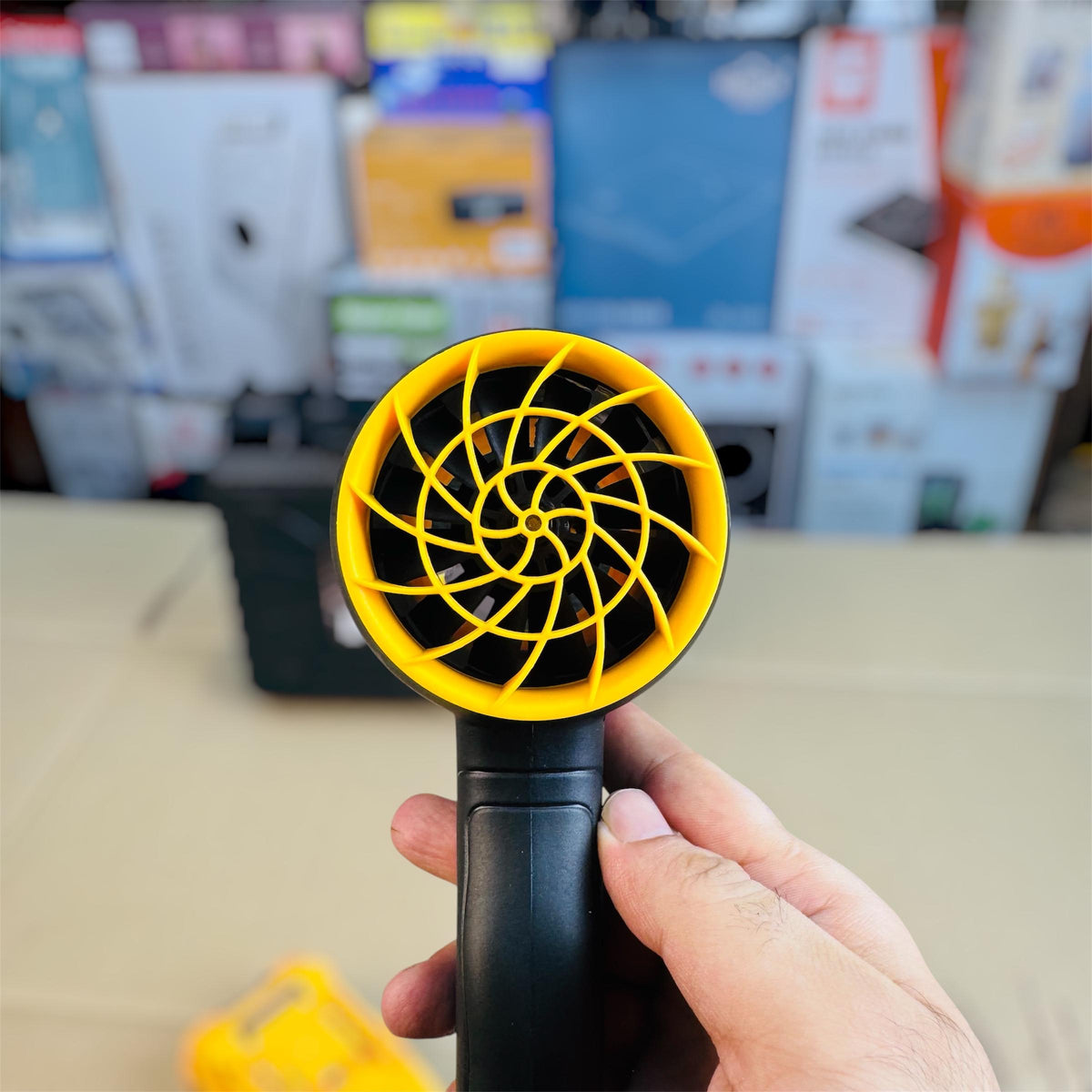 MDHL Turbine Violent Fan – High-RPM Rechargeable Air Blower & Dryer Mini Jet Dry Blower MDHL | Hurricane-Force Handheld Air Duster