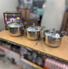 Germany lot 3 pieces XL cookware set