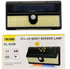 Solar Motion Sensor Wall Lamp 190 SMD - Model CL-S190