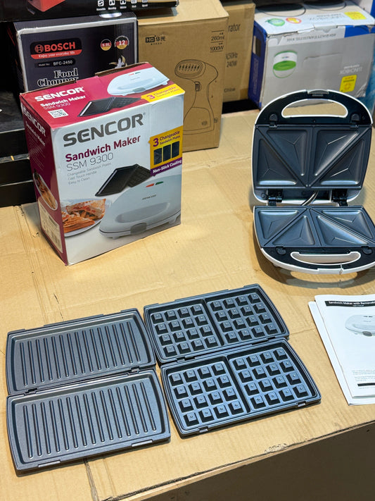 SENCOR 3-in-1 Sandwich Maker