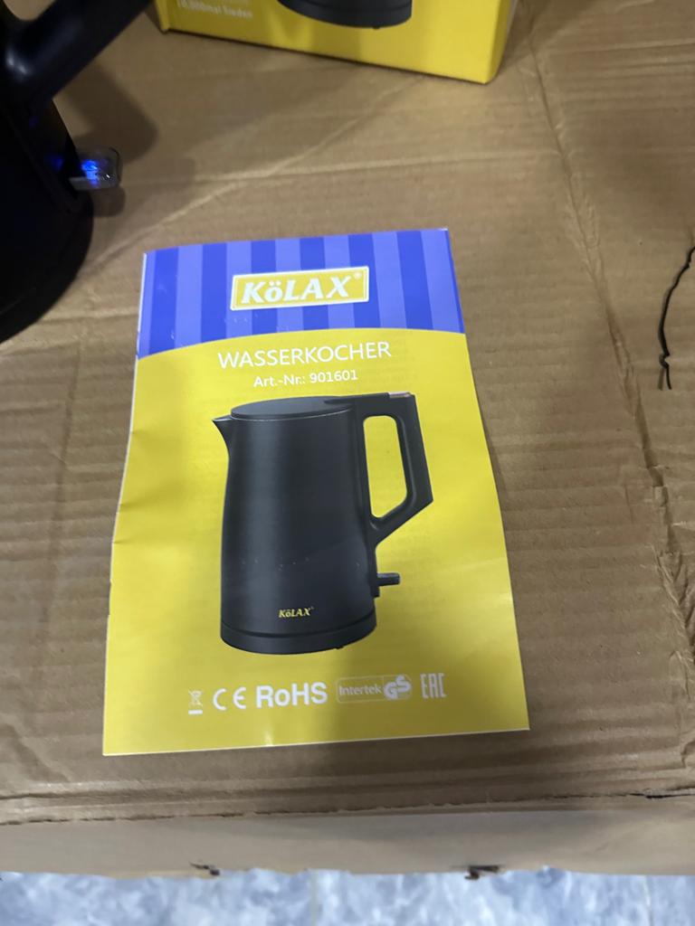 KoLAX Germany Electric Kettle 1500W – Buy Online in Pakistan | Best Price