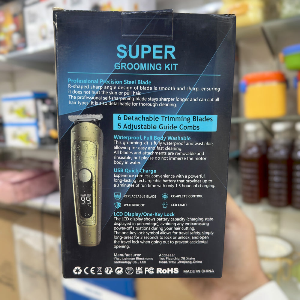 Super Rechargeable 11 in 1 Grooming Kit 9006