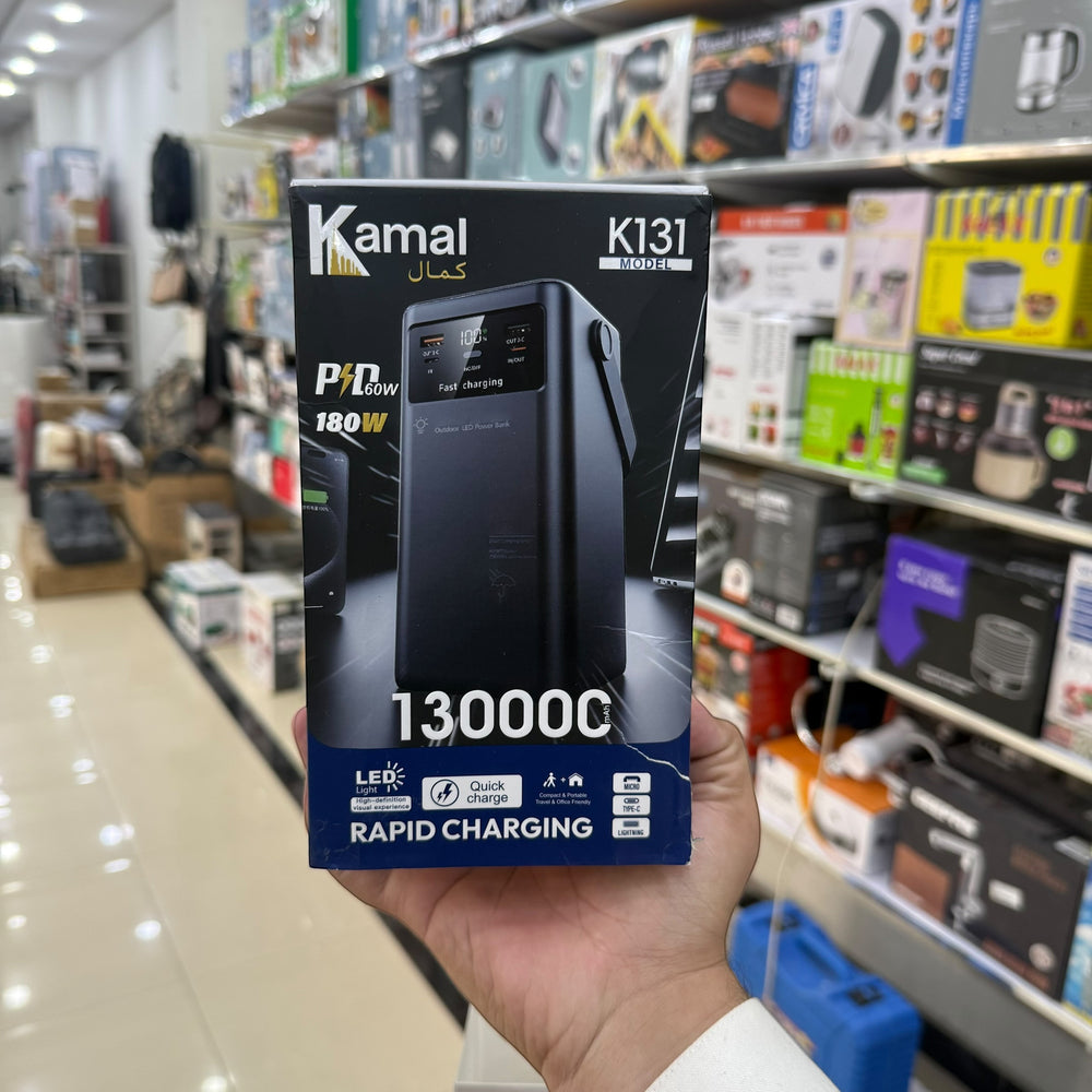 Foldable LED Quick Charge Power Banks