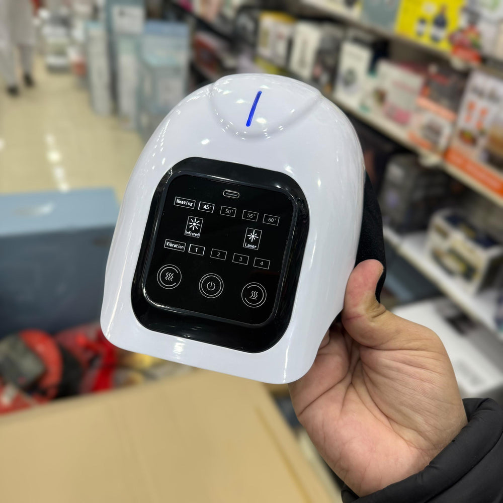 Rechargeable Knee Massager, with Heating and Vibration Large LED Screen