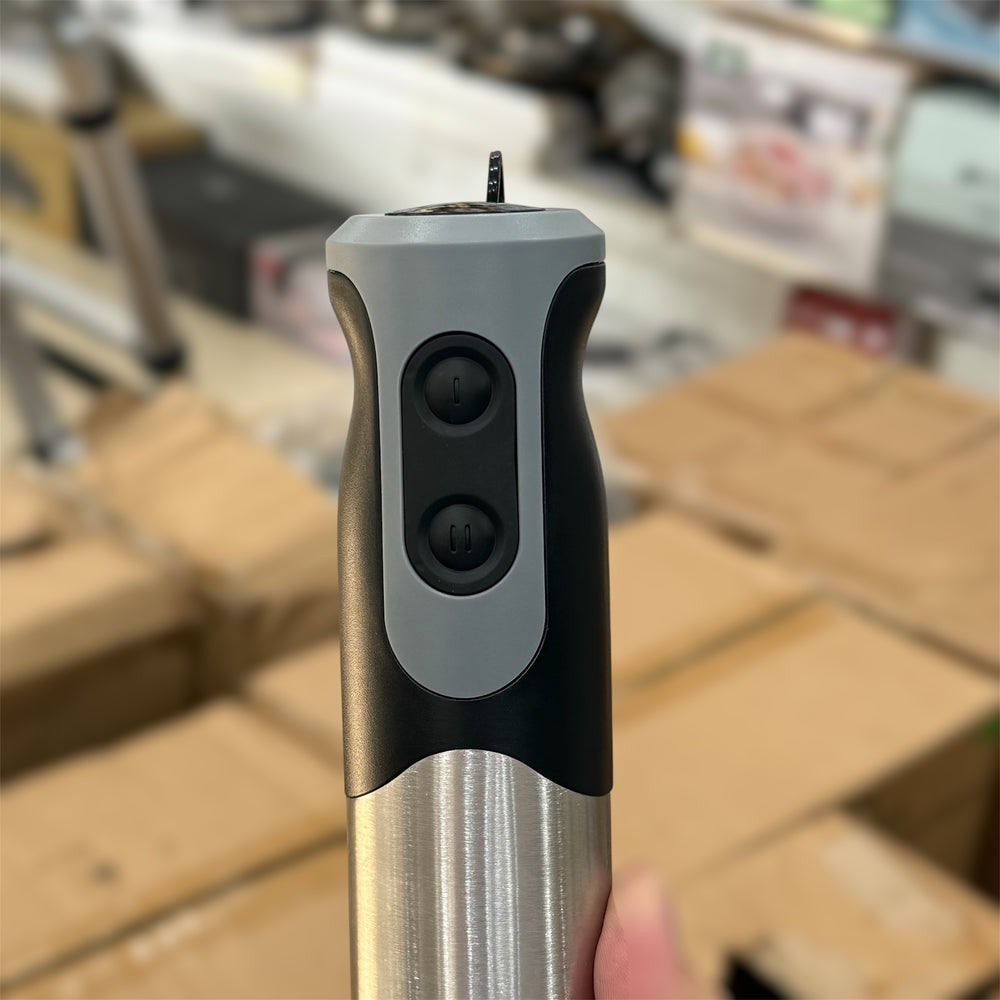 Geepas 700W Stainless Steel Hand Blender-5468 – Powerful Hand Blender for Smoothies, Soups & Sauces