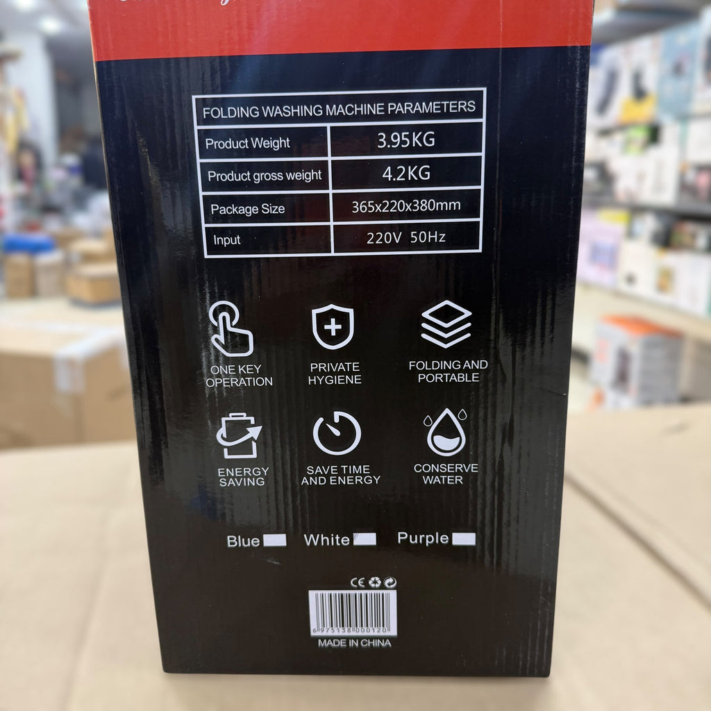 Electric Folding Washing Machine 3.95kg / 10-Litre