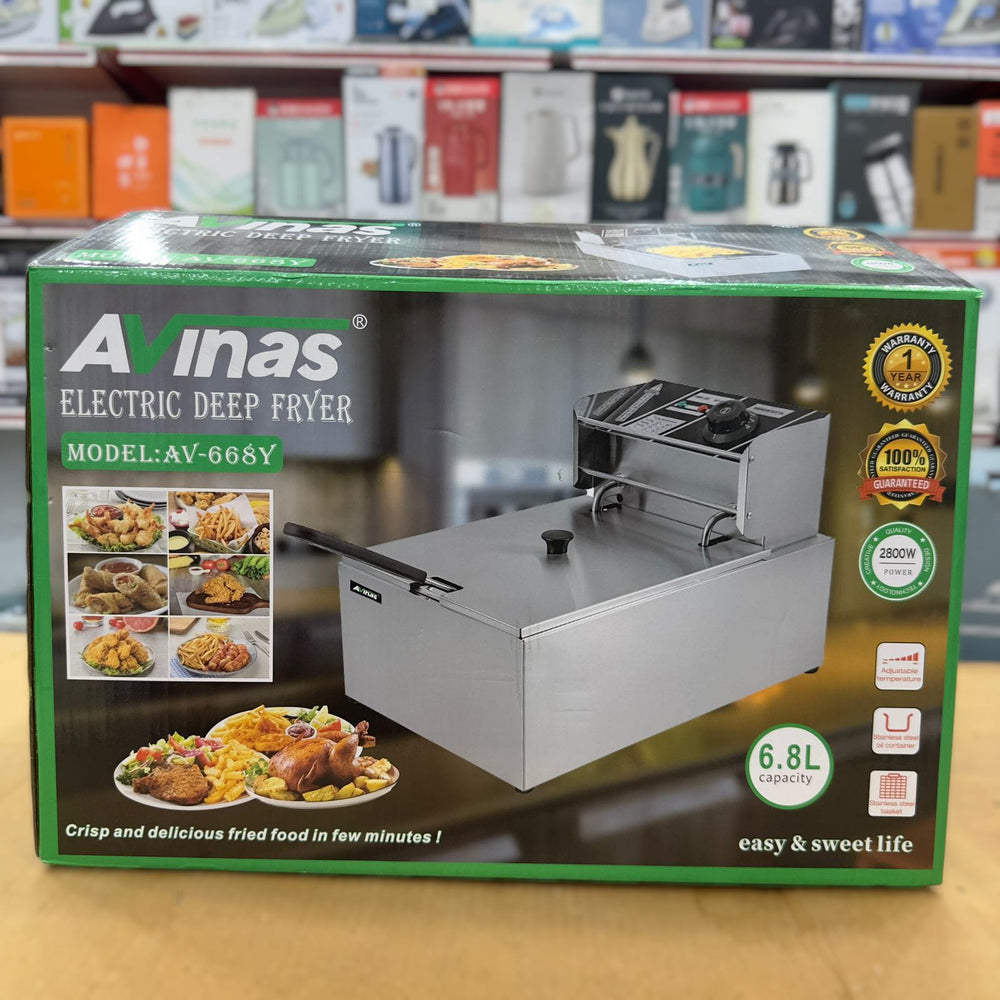 Avinas 6.8L Electric Deep Fryer AV-668Y