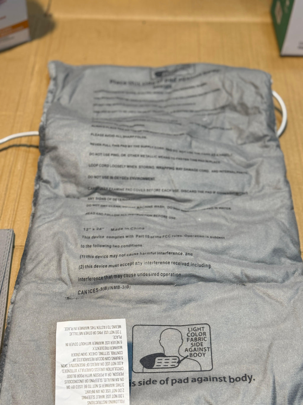 Massaging Weighted Heating Pad | Pain Relief & Muscle Relaxation