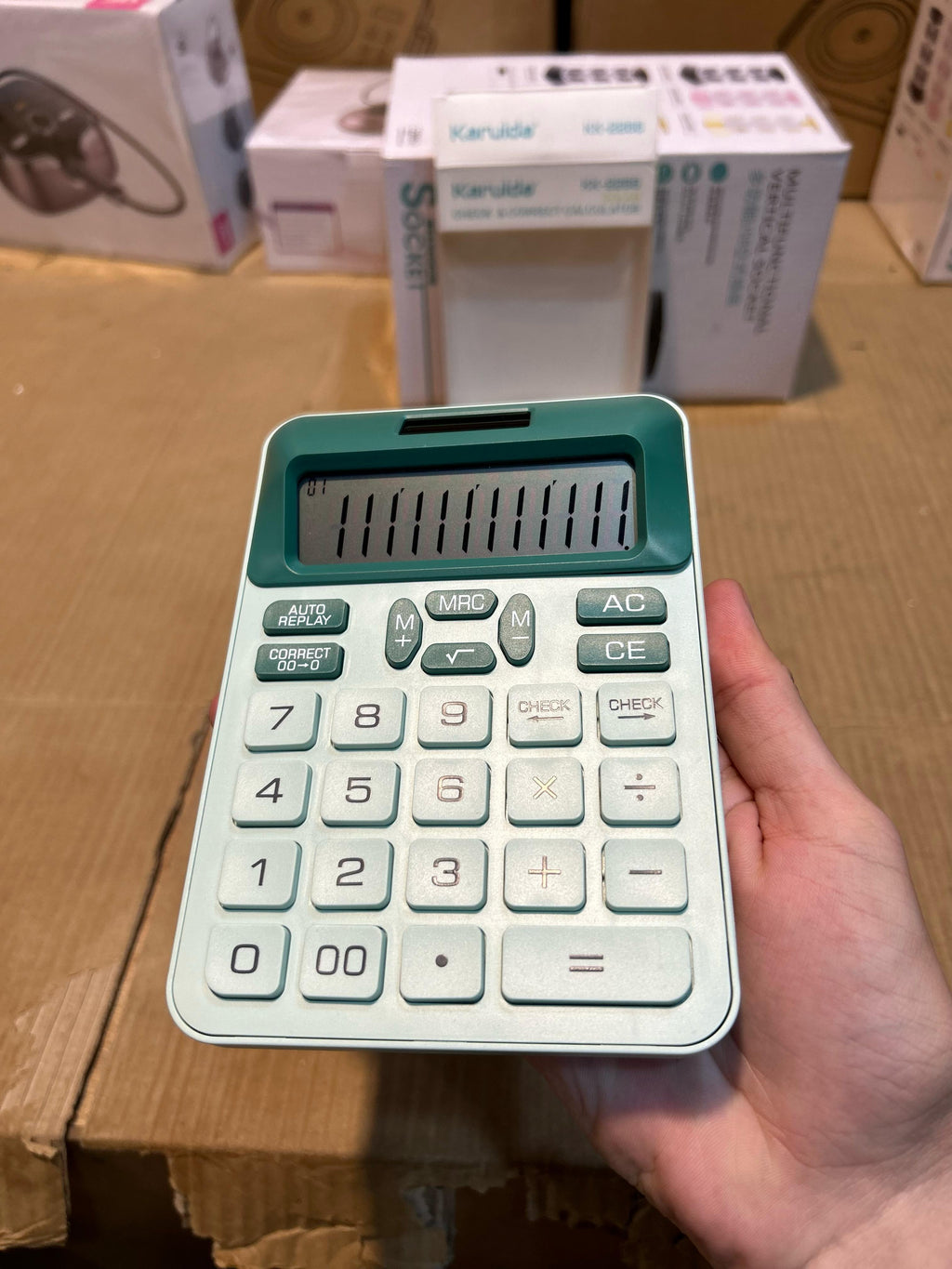 Imported Original Solar Calculator – Portable & Eco-Friendly