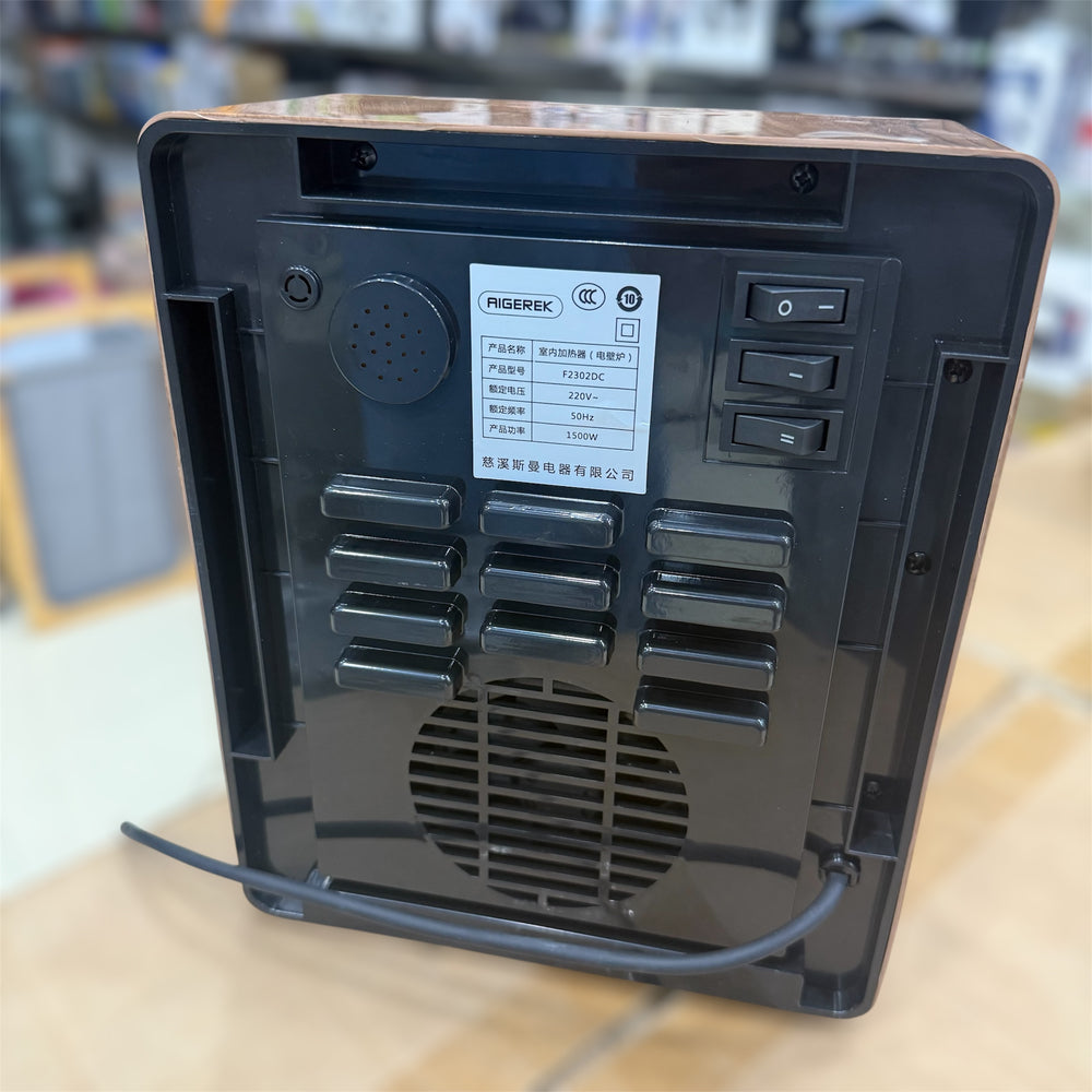 Aigerek 3D Fireplace Electric Heater