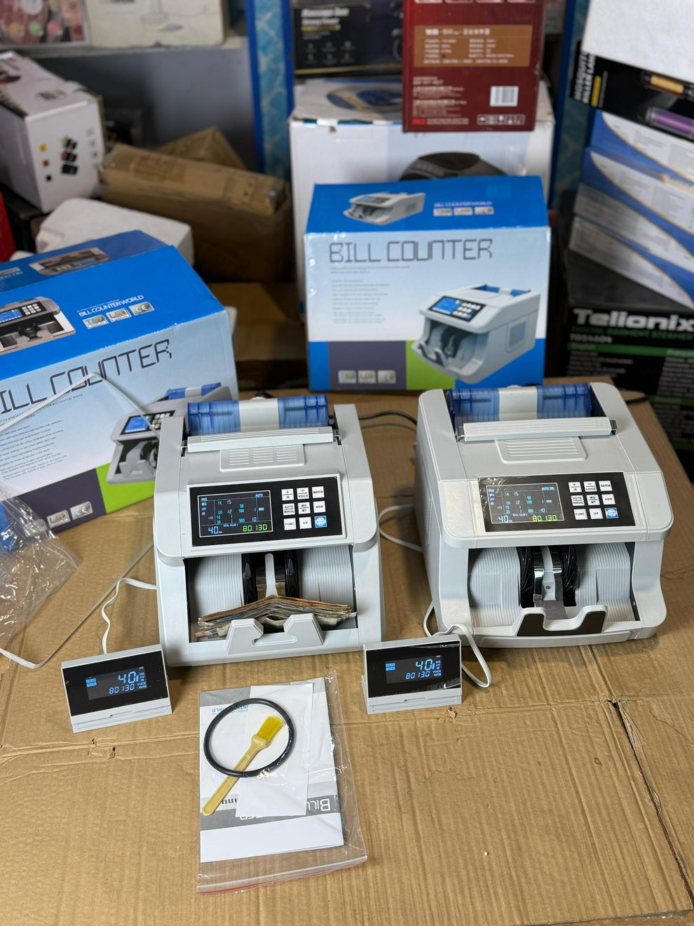 Mix value Bill counter mechine & Rechargeable