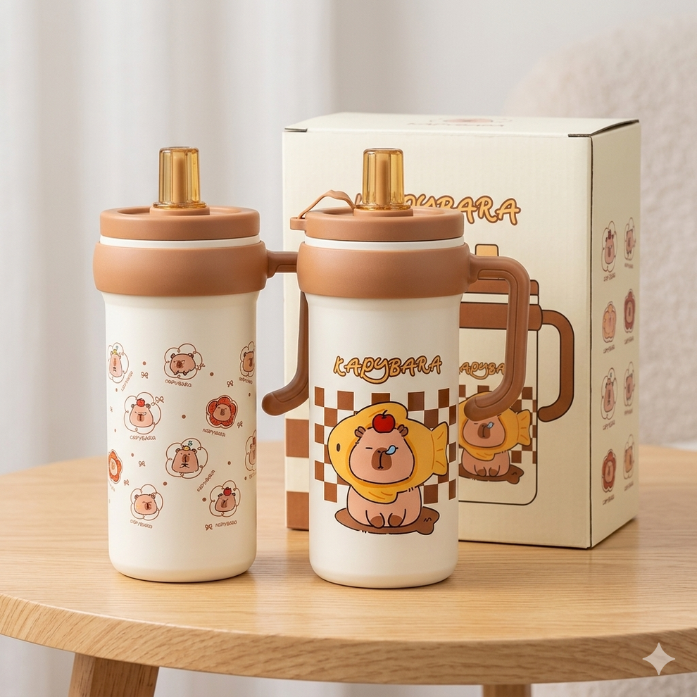 Kapybara 700ml Stainless Steel Sip Tumbler