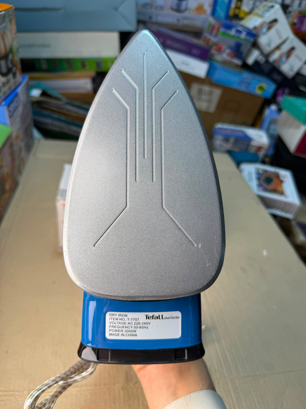 Tefall LebenGerate T-7707 Dry Iron 3000W