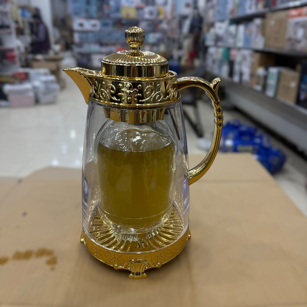 Double Glass Tea Pot 1000ml Capacity