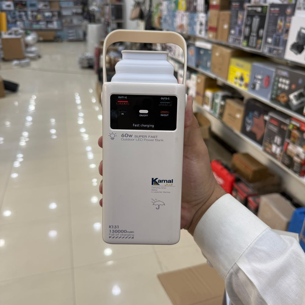 Foldable LED Quick Charge Power Banks