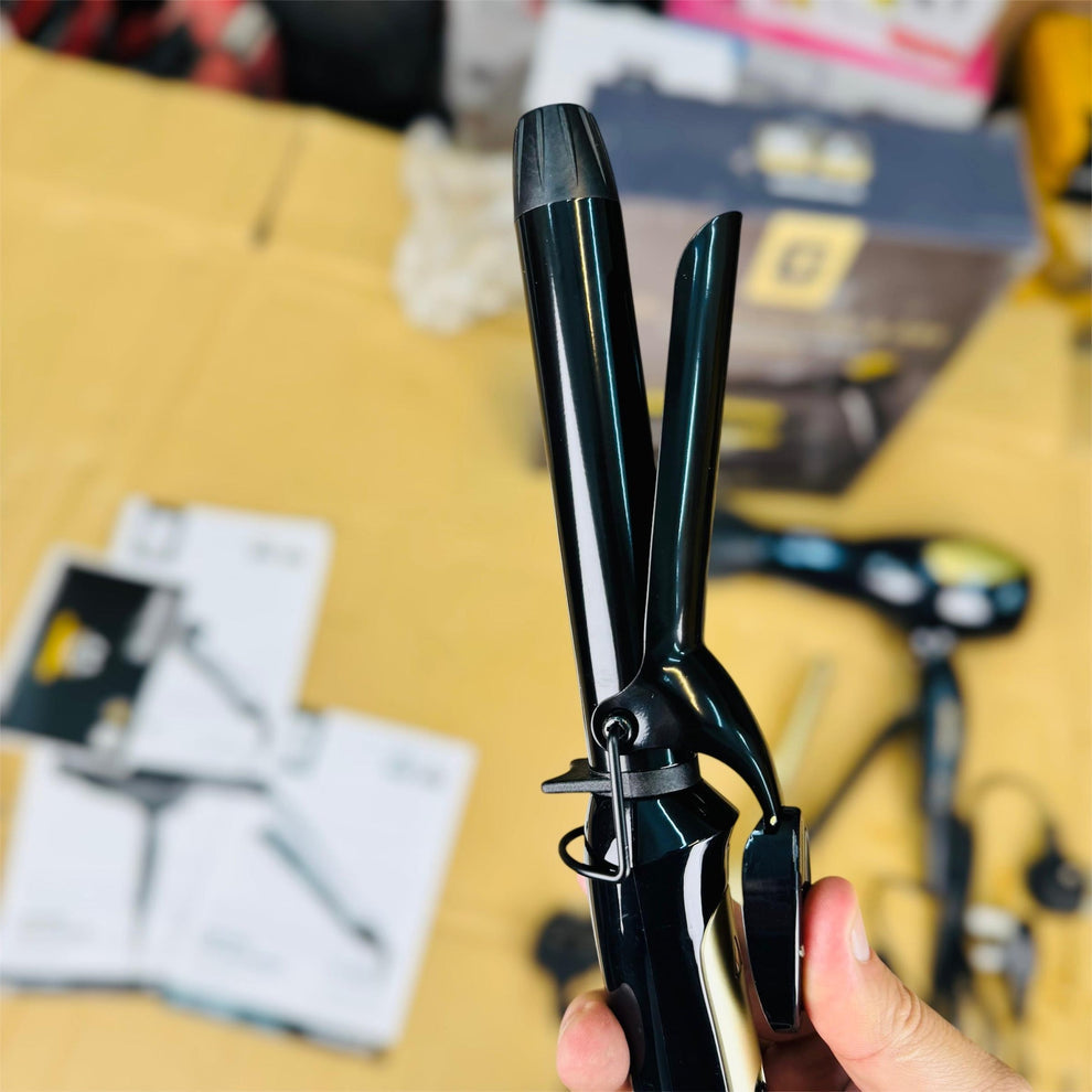 3-in-1 Hair Dryer Curler & Straightener Combo Set Styling Kit 86055