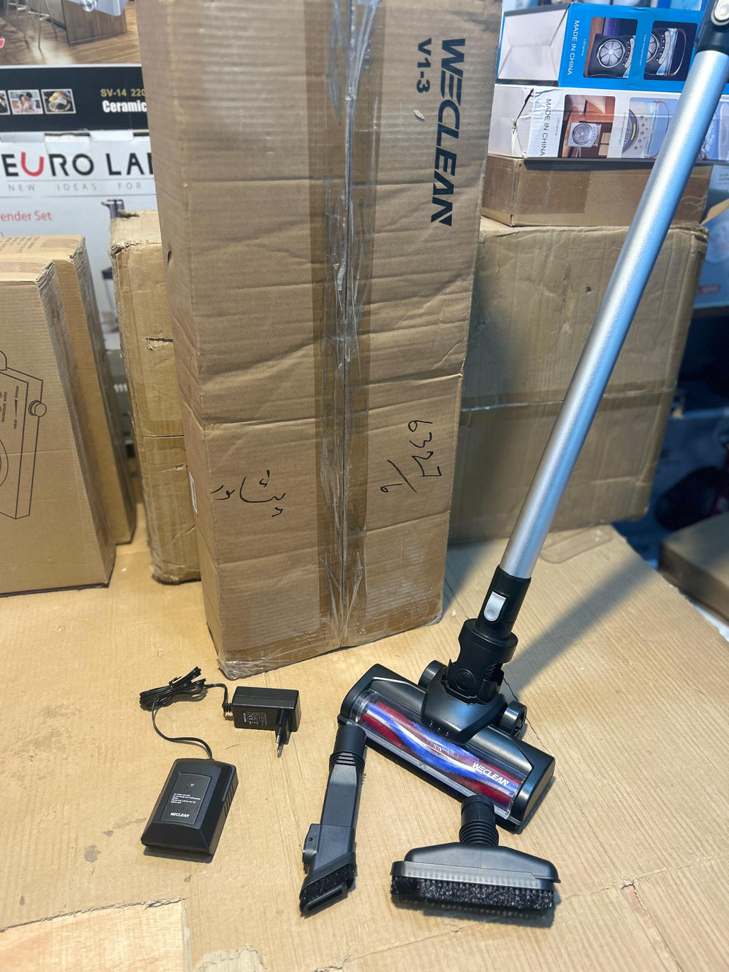 Weclean V1-3 Rechargeable Vacuum Cleaner – Powerful & Portable Cleaning