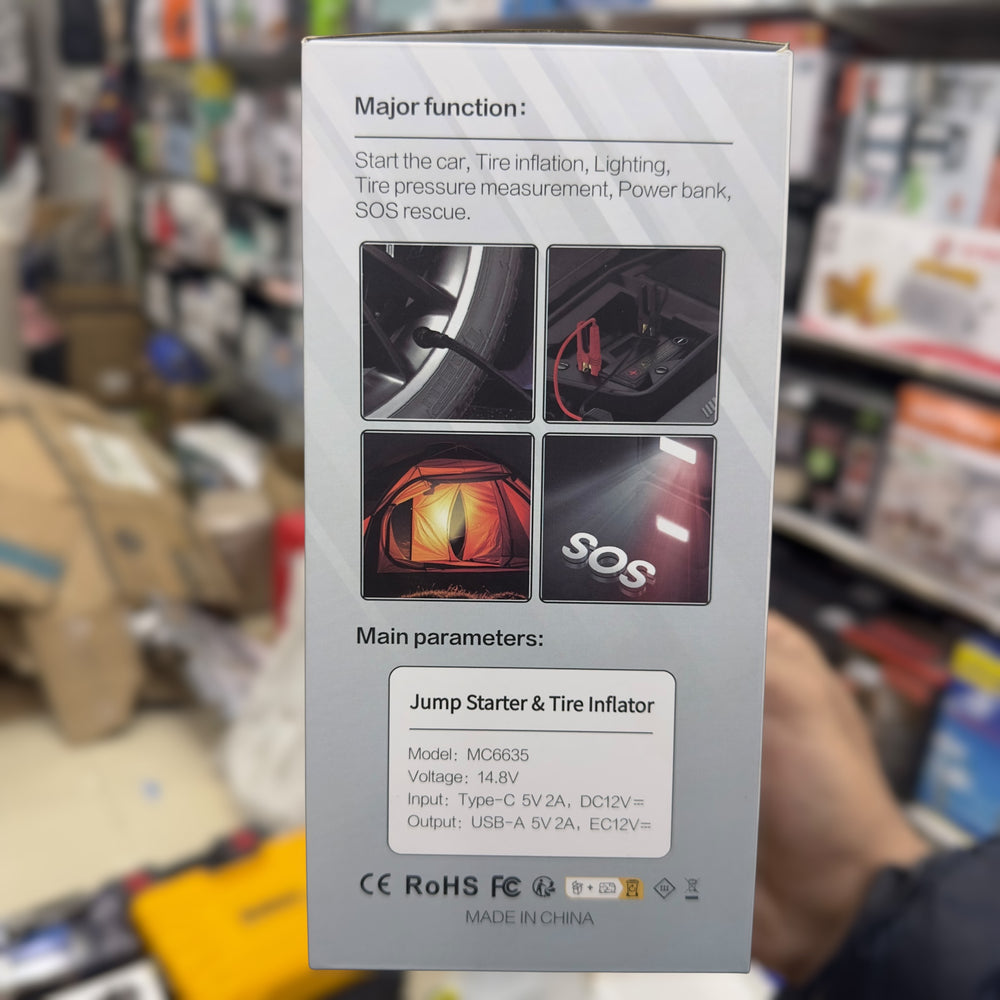Jump Starter & Tire Inflator