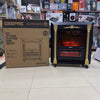 Geepas Quartz Tube Log Flame Effect Electric Heater 28579