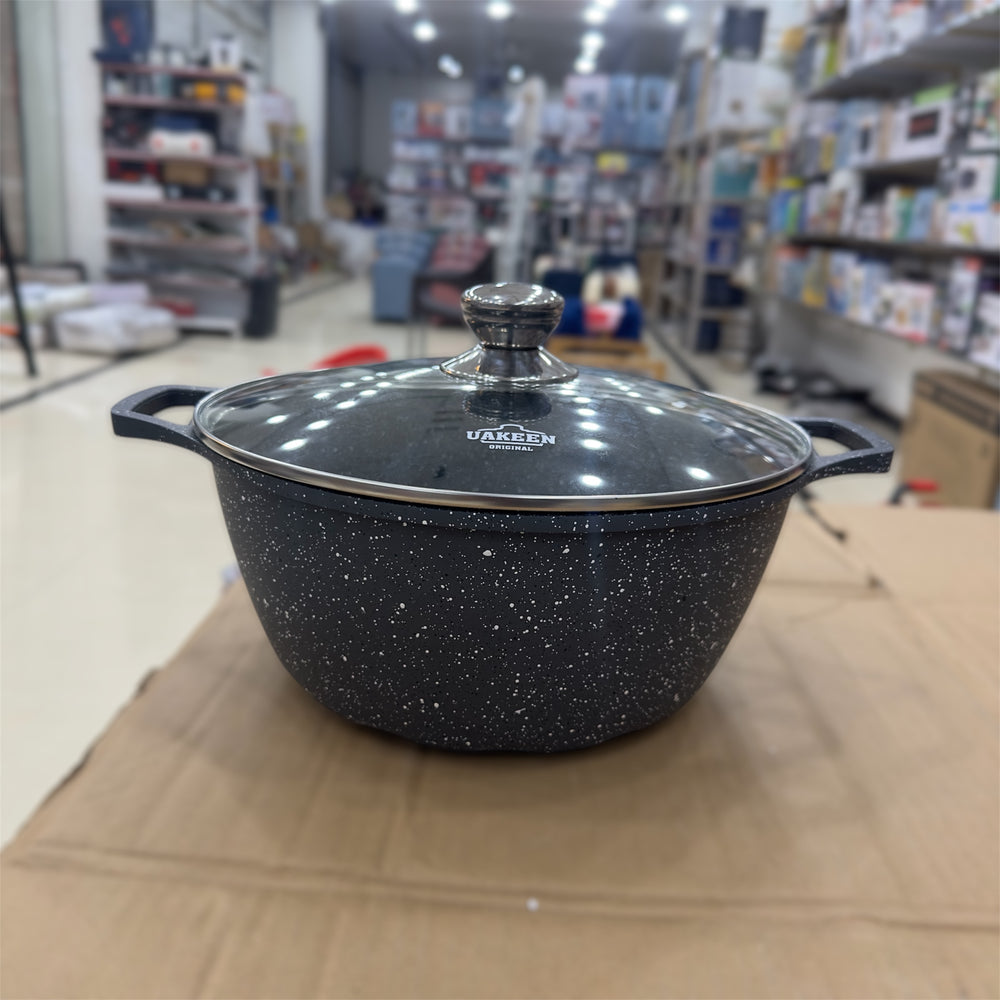 Uakeen 10pcs Granite Coating Cookware Set VK-540