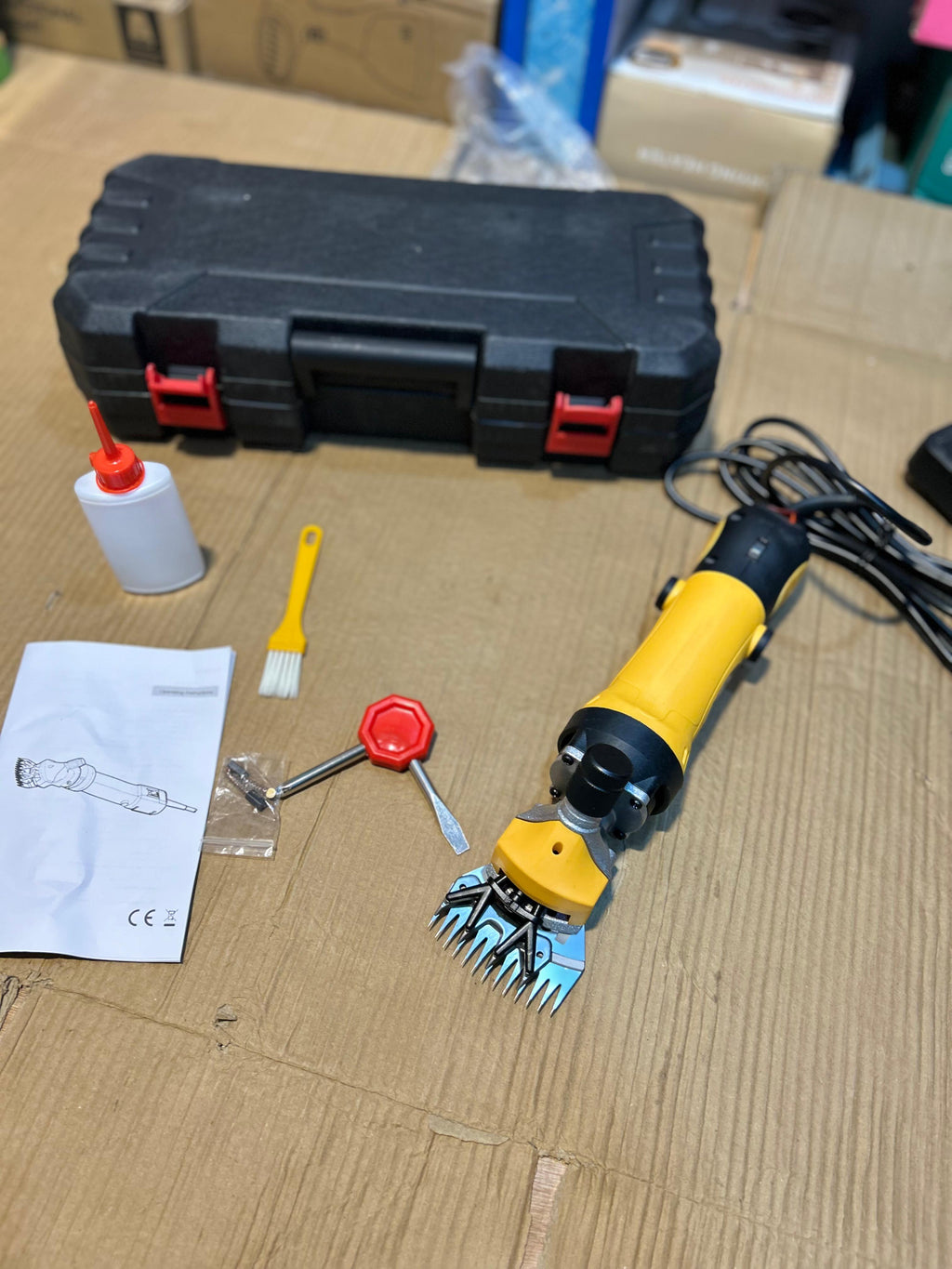 Electric Sheep Trimmer – Heavy Duty Shearing Machine for Livestock