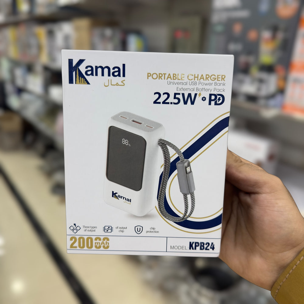 Kamal Shaheen 20000mAh Power Bank KPB24