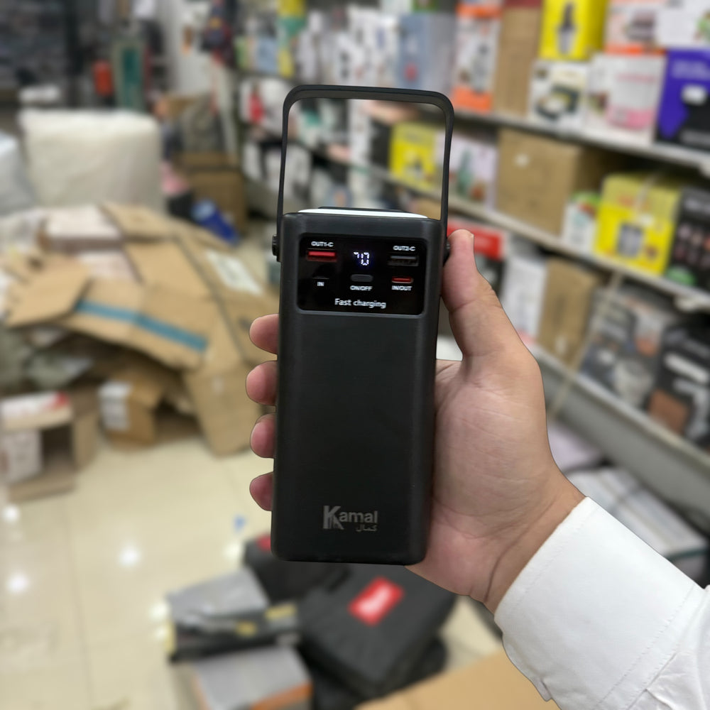 Foldable LED Quick Charge Power Banks