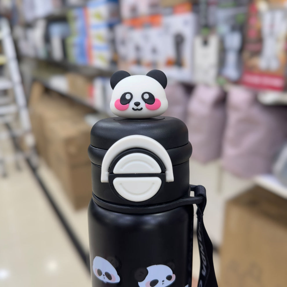 Panda 550ml Stainless Steel Water Bottle