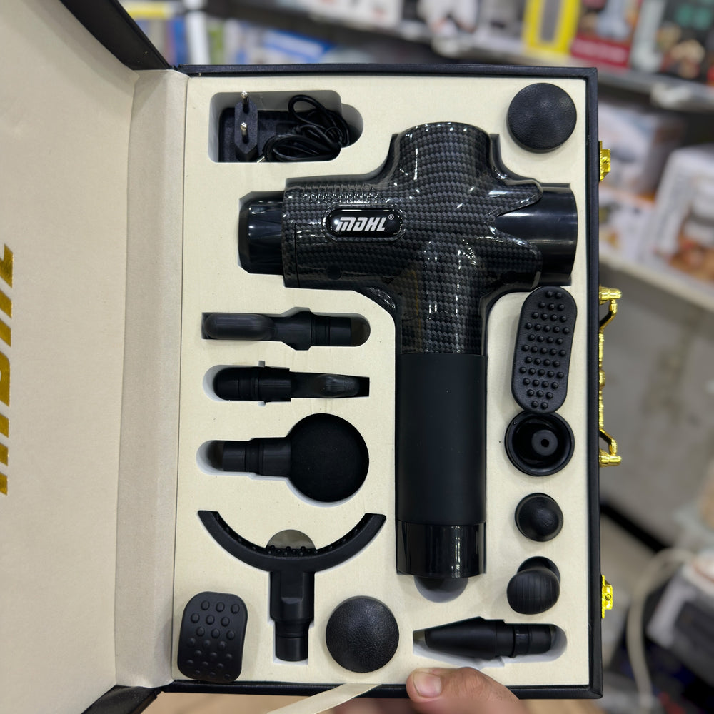 MDHL 12 in 1 Rechargeable Gift Pack Massage Gun