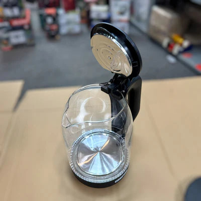 Geepas 1.8L Electric Glass Kettle 9901