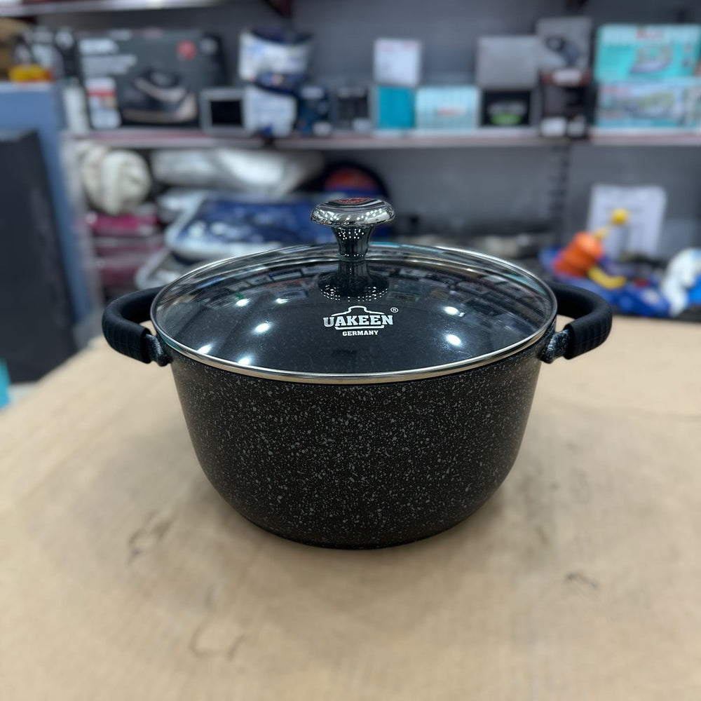 Uakeen Germany Induction Die-Cast Granite Cookware Set 11pcs VK-79