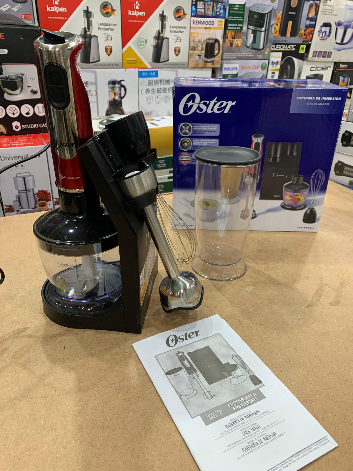 Oster 4-in-1 Hand Blender Set