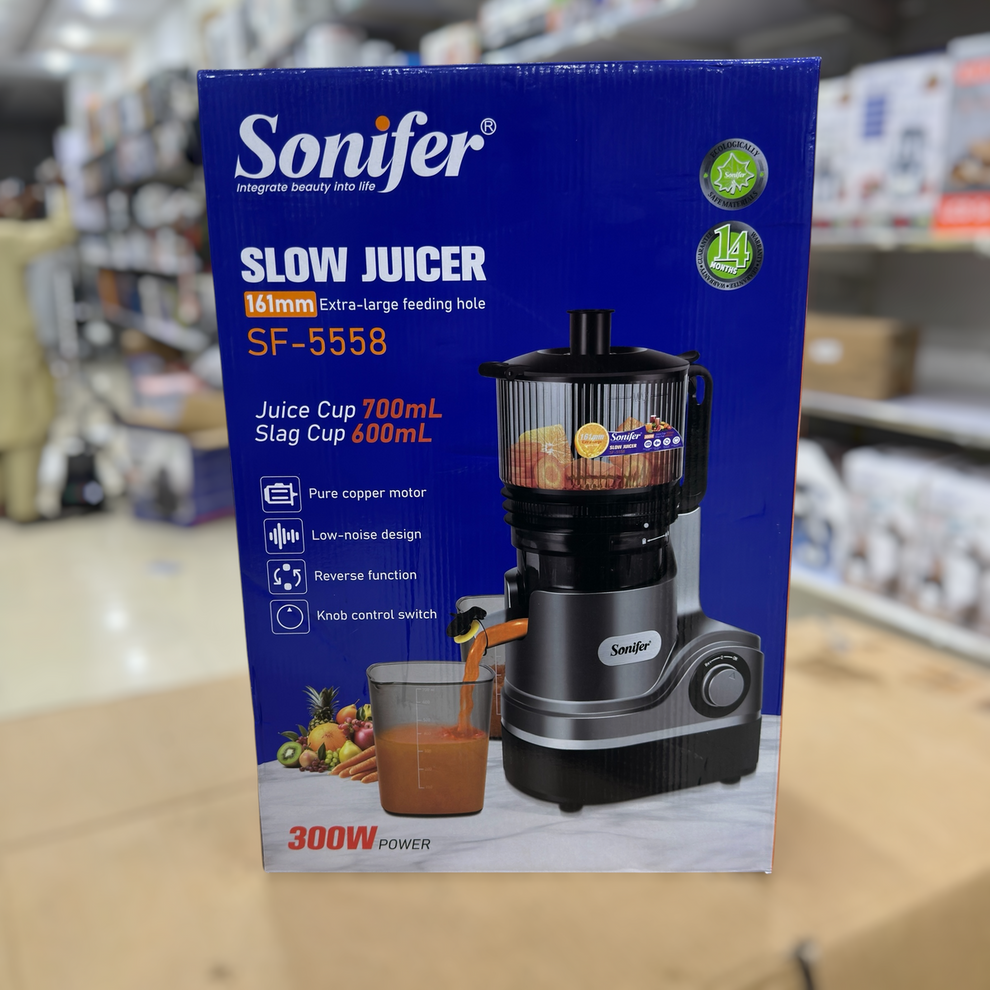 Sonifer Wide Mouth Slow Juicer SF-5558