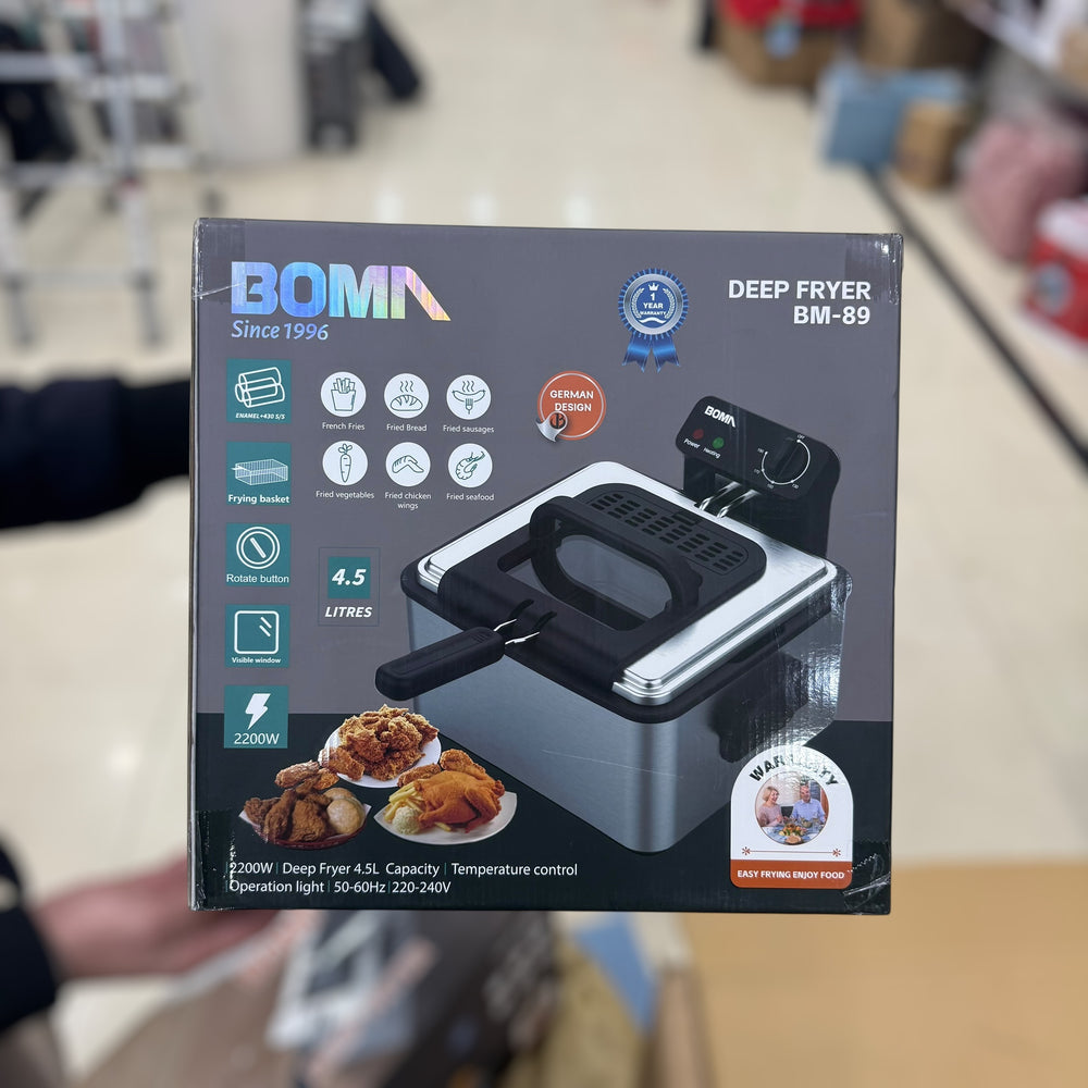 Boma Electric Deep Fryers Capacity: BM-88