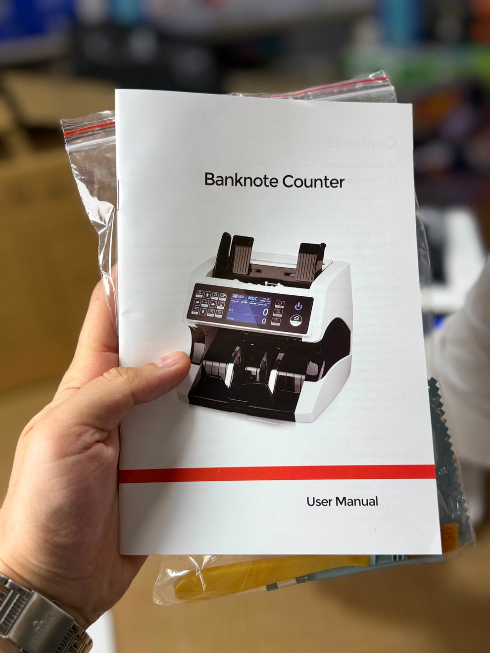 Multi-Currency Value Counting Machine EQ-920