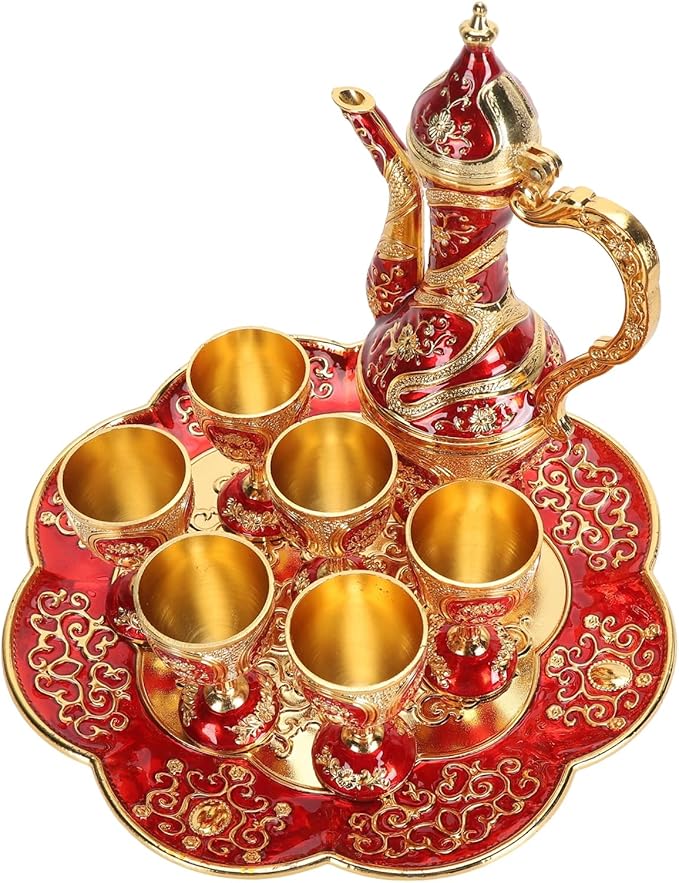 Vintage 8pcs Turkish Coffee Set