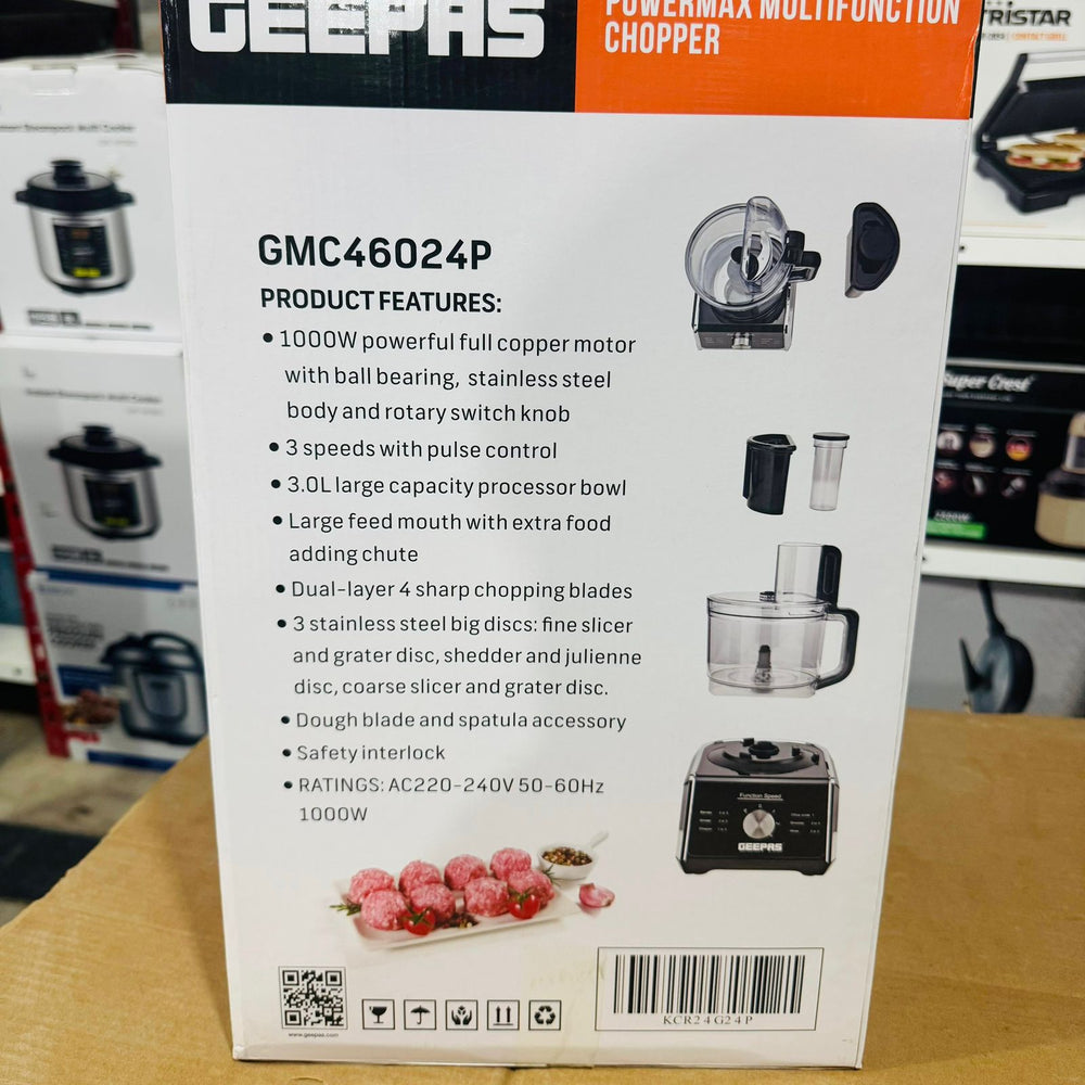 Geepas Powermax Multifunction Chopper-46024