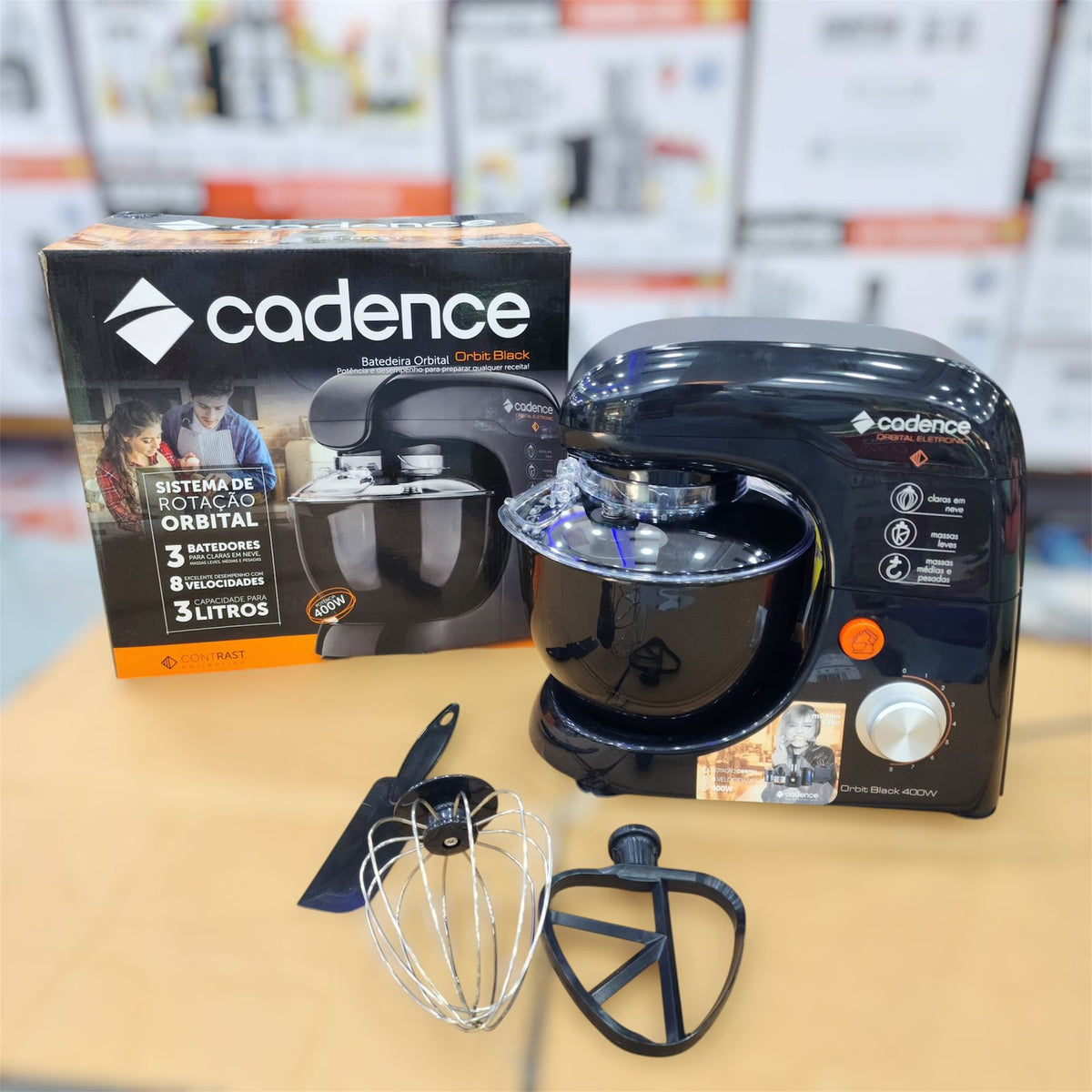 Codence 3L Premium Stand Mixer 400W - Model W400