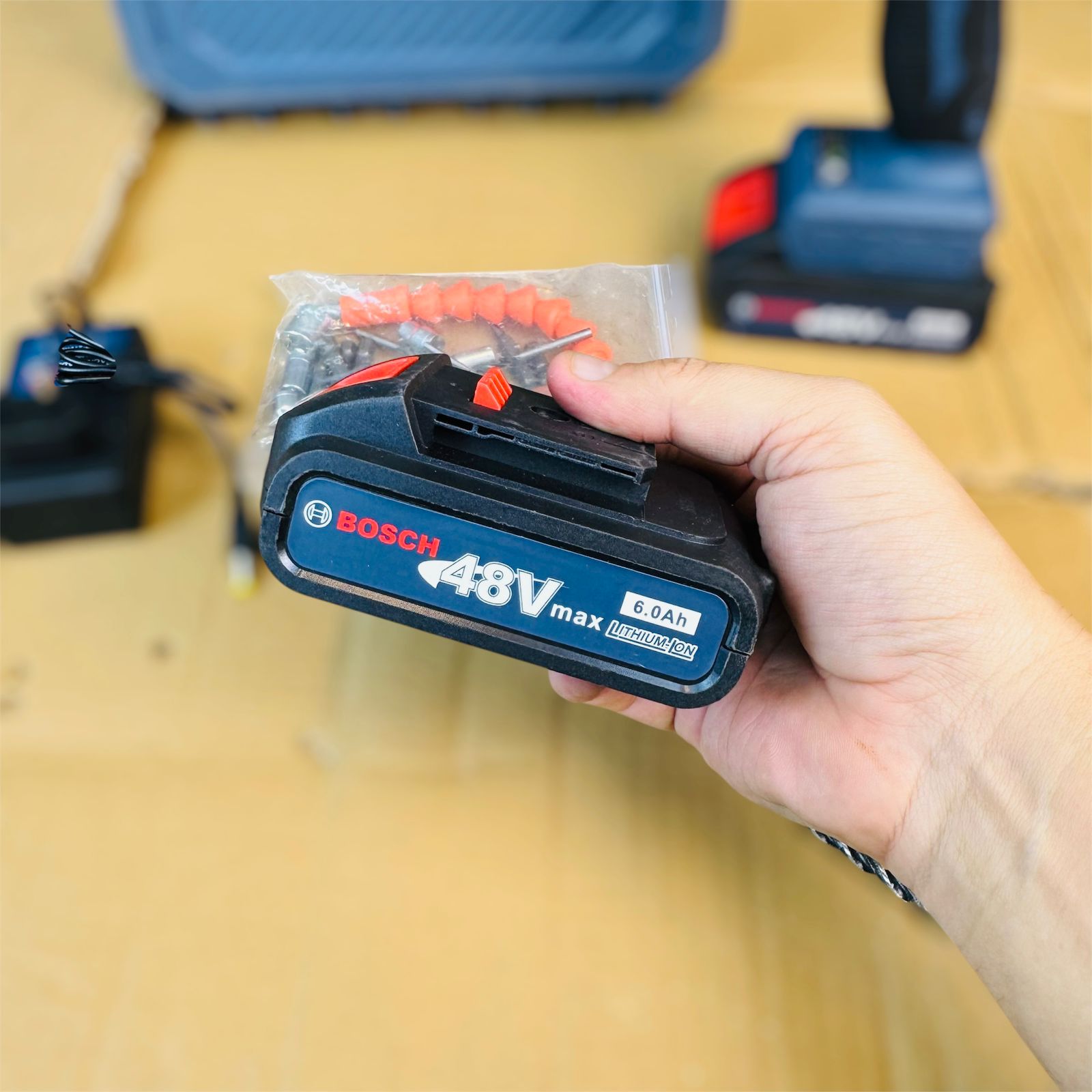 Bosch brushless drill machine set